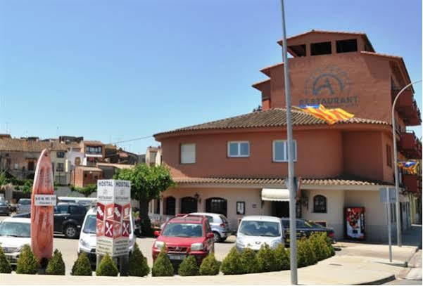 Hostal Alberana Verges Exterior foto